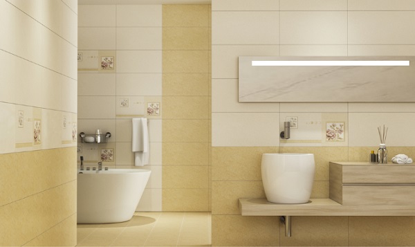 Bộ gạch ốp nhà tắm Catalan mang đến vẻ đẹp ấm cúng nhất